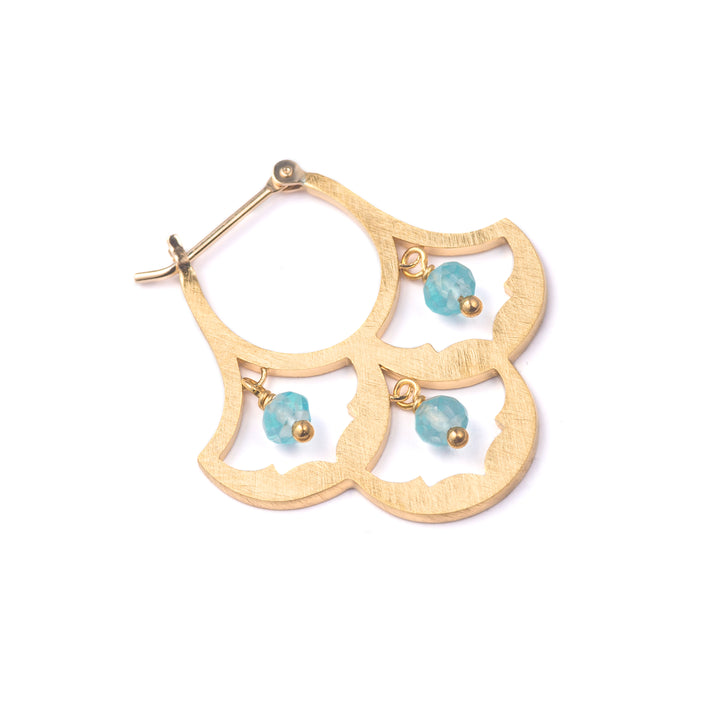 luxe　パターンピアス アパタイト