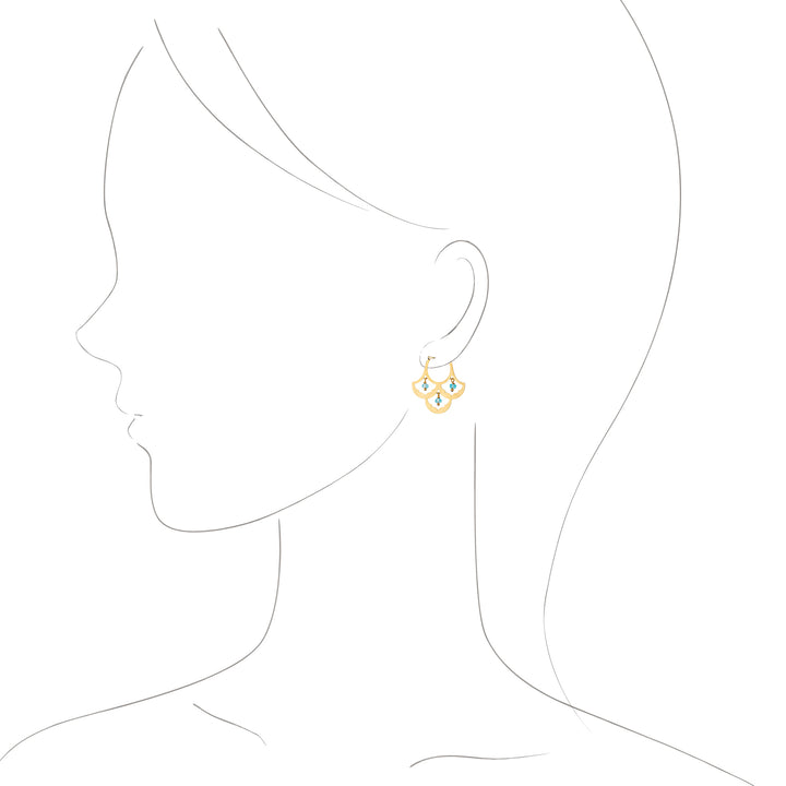 luxe　パターンピアス アパタイト