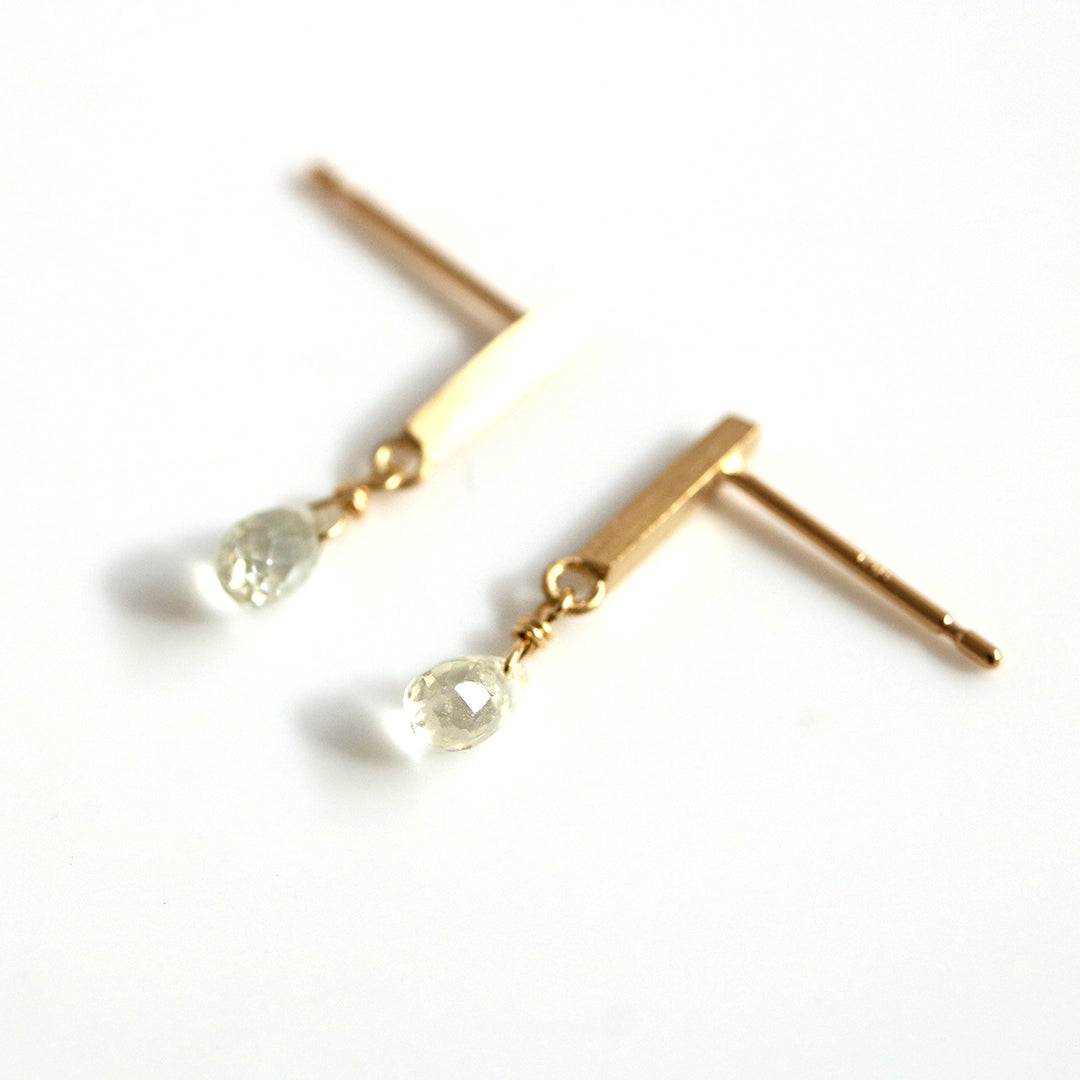 Signature ピアス ホワイトサファイア