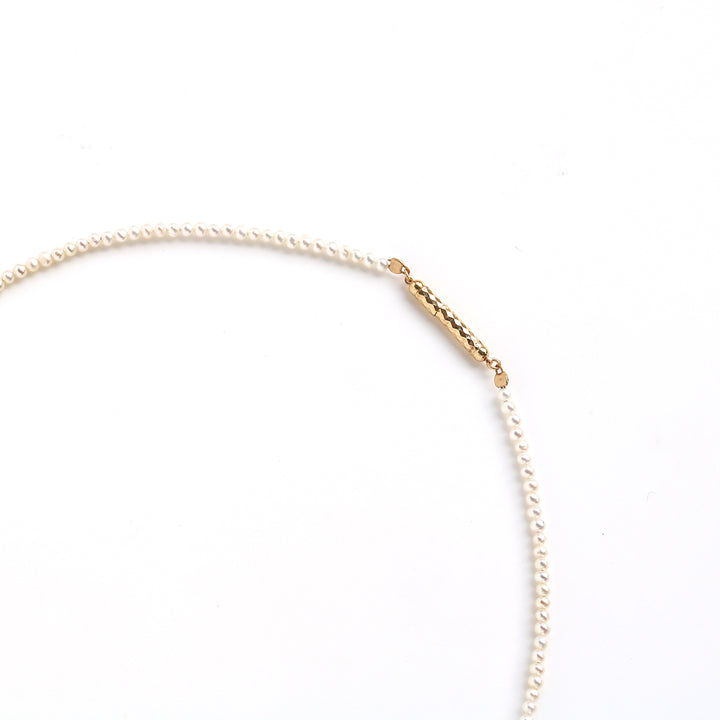 luxe Essence ショートネックレス ベビーパール