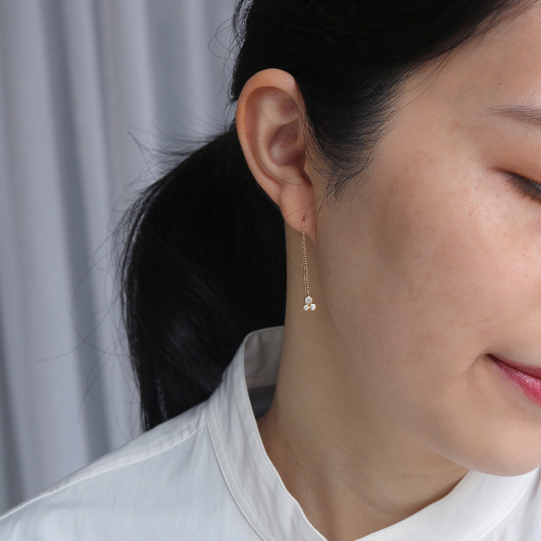 eclat ピアス ダイヤモンド #2