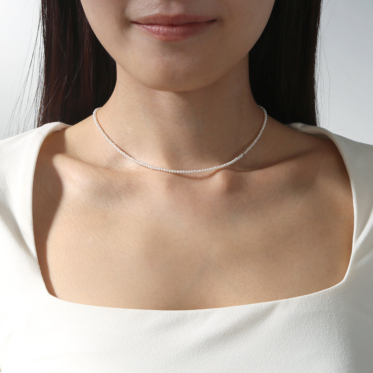 luxe Essence ショートネックレス ベビーパール – primacara